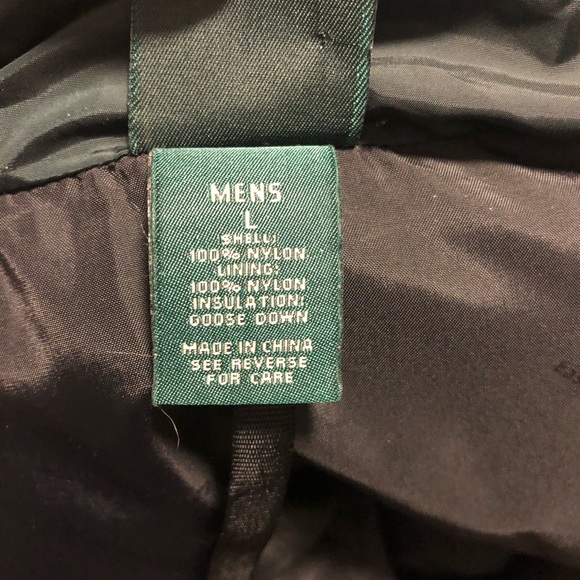 EMS eastern mountain sports puffer goose down winter snow coat size large - Picture 6 of 6